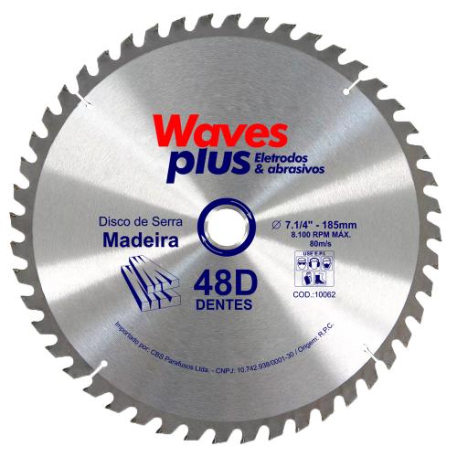 DISCO SERRA P/MAD.230MM(9.1/4) 24D WAVES - WAVES