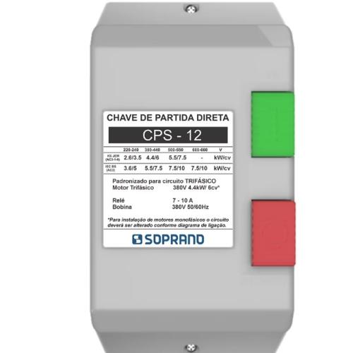 CHAVE MAGNETICA ( 12 A 18) - 380V 10CV - SOPRANO